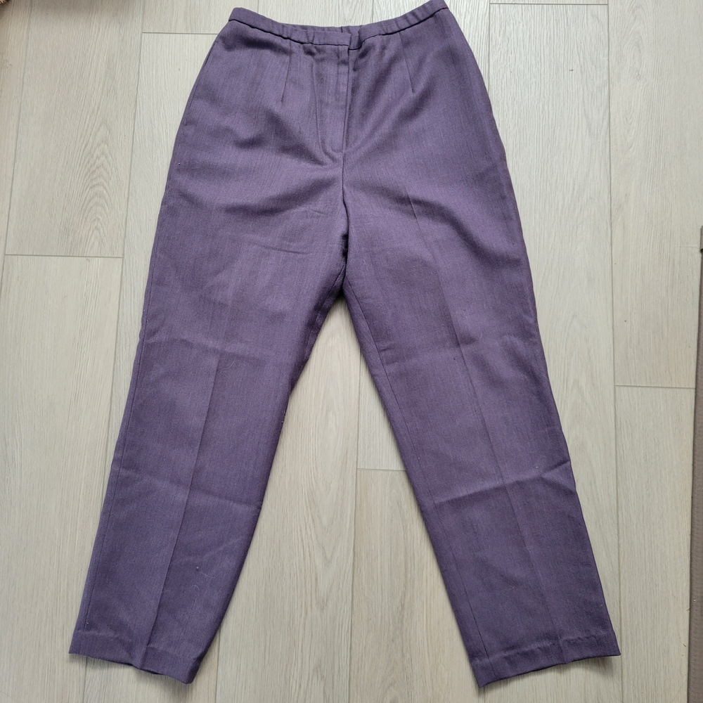 Vintage Pendleton Purple Wool Trousers